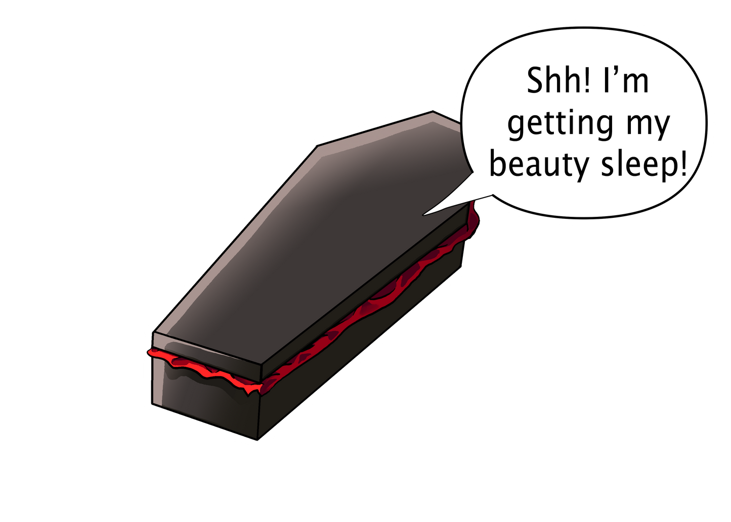 Beauty Sleep Coffin