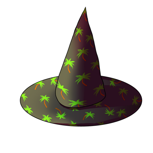 Witch's Summer Hat